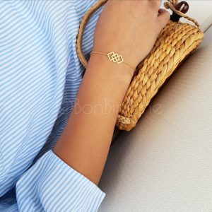 Tripple gold plated armband