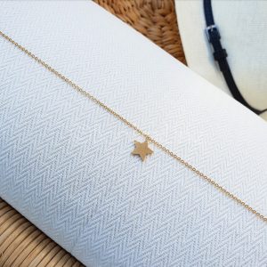 Ster gold plated ketting