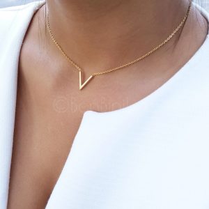 V’tje gold plated ketting