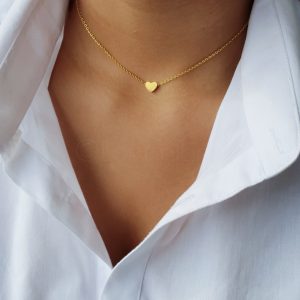 Hartje gold plated ketting