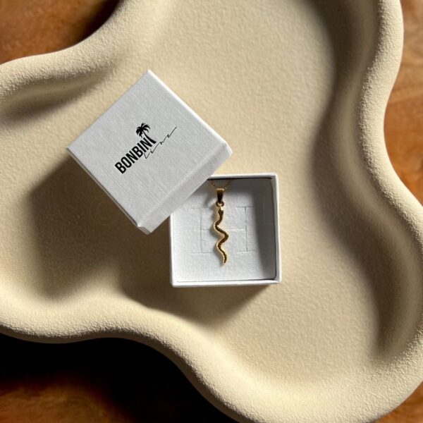 Slang ketting goud