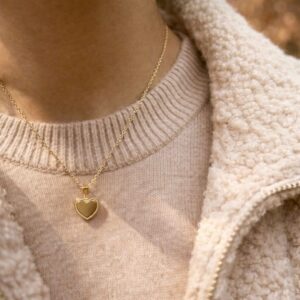 Hartje ketting goud II