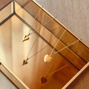 Hartje ketting goud II