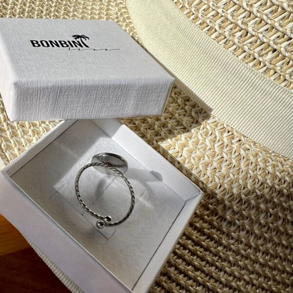 Cirkel stip ring - Afbeelding 6